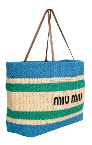 MIU MIU (RARE) Handbag Size: 15" x 7" x 13"; 10" drop handle