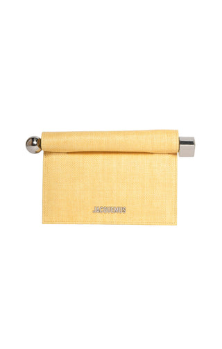 JACQUEMUS (NEW) Handbag Size: 15" x 7" x 13"; 10" drop handle