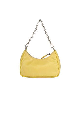 VINTAGE PRADA (RARE) Handbag Size: 6" x 1.825" x 3"; 5.625" drop handle