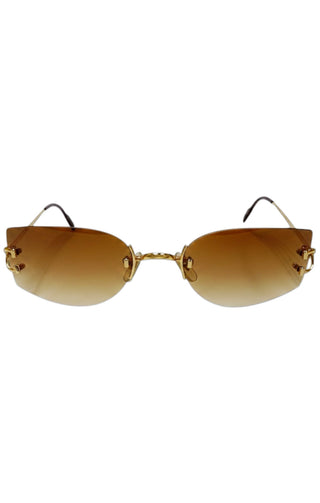 VINTAGE CARTIER (RARE) Sunglasses Size: 5.125" x 1.5"