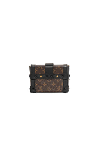 LOUIS VUITTON (RARE) Handbag Size: 4.25" x 1.5" x 2.825"; 39" chain