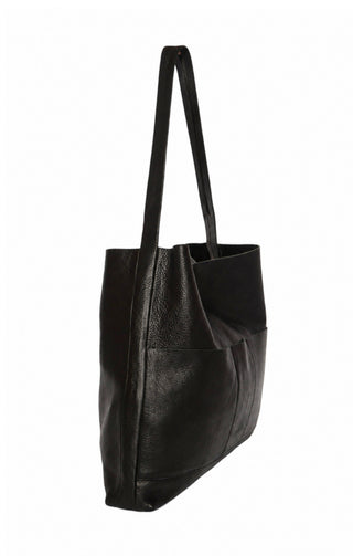 NIMES Handbag Size: 18" x 2.75" x 13.25"; 10" drop handle
