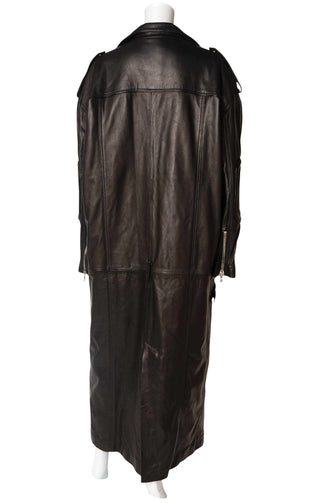 Leather Coat Size: XL