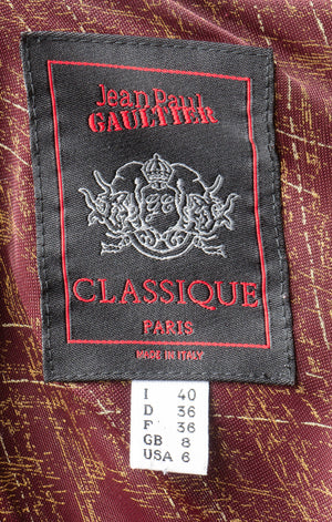 VINTAGE JEAN PAUL GAULTIER CLASSIQUE (RARE) Dress Size: Marked US 6, fits like XS