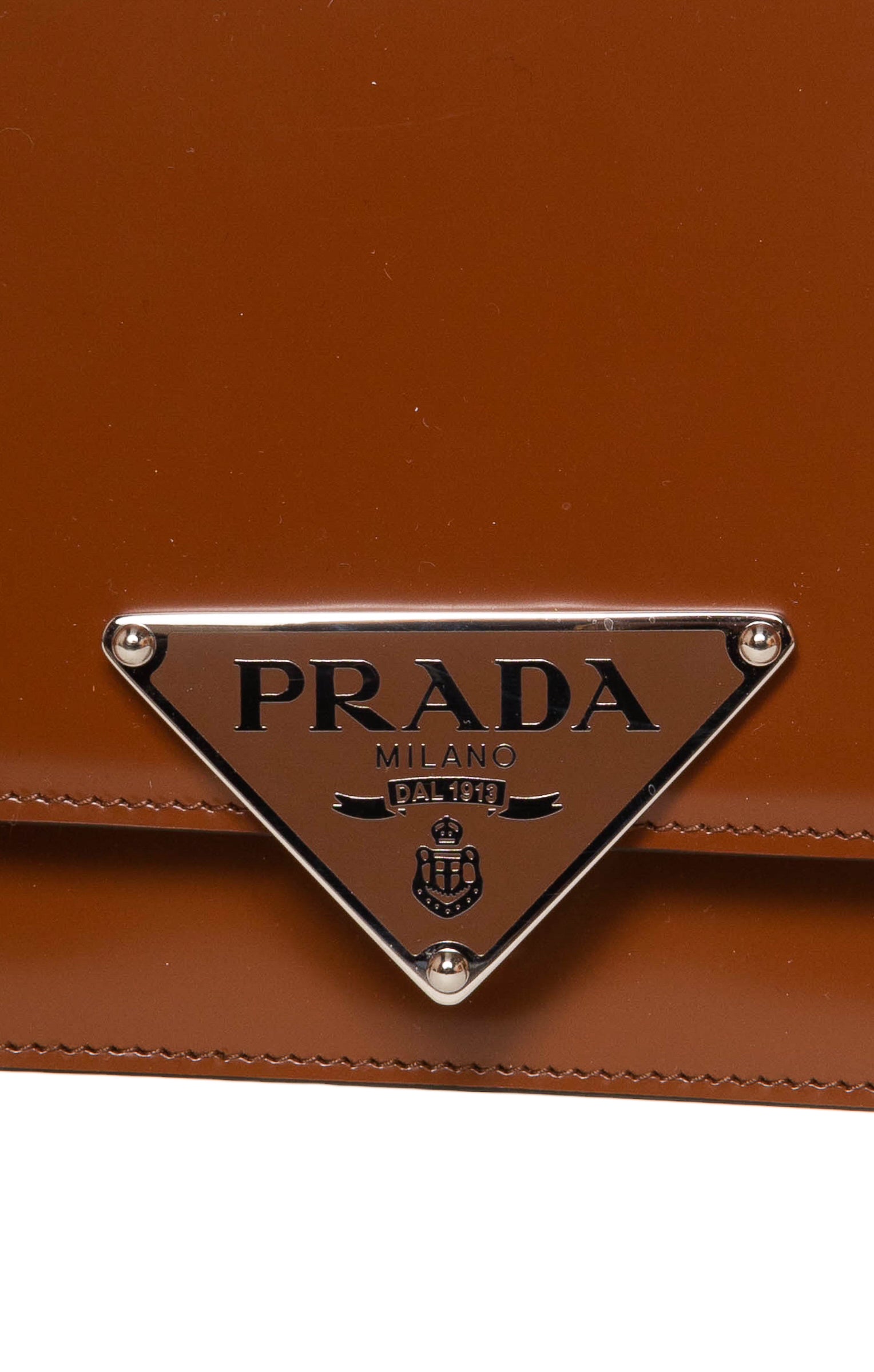 PRADA (RARE & NEW) Bag Size: 9.375" x 2.75" x 5.75"; 11.75-21.5" strap