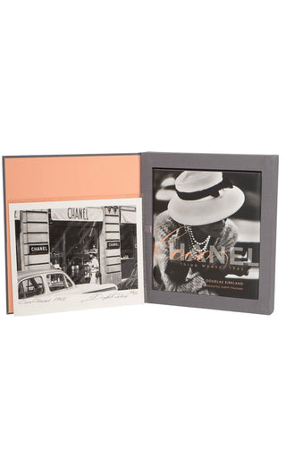 COCO CHANEL: THREE WEEKS/1962 DELUXE EDITION BY DOUGLAS KIRKLAND (RARE) Coffee Table Book Set Size: 10" x 1.375" x 11.25"