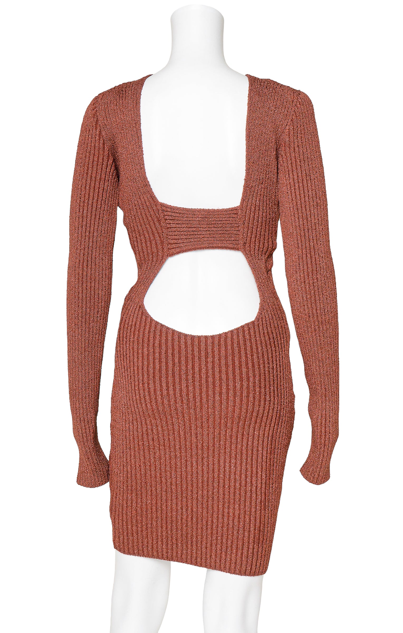 bottega mini dress Bottega Veneta Cowl Neck Mini Dress in Smoothie