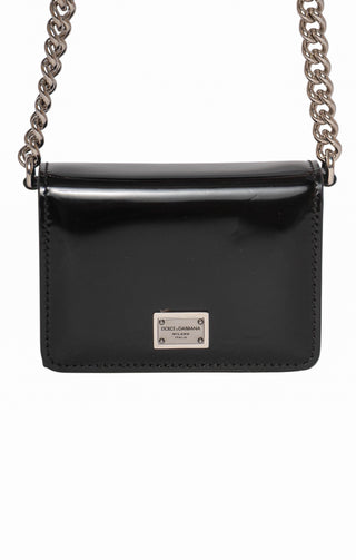 DOLCE & GABBANA Handbag Size: 4.25" x 1.25" x 3.125"; 18" drop handle