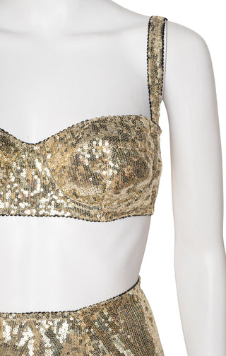 DOLCE & GABBANA Set Size: Top - US 34B, Shorts - S