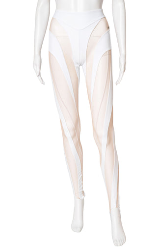 MUGLER Leggings Size: US 4-6