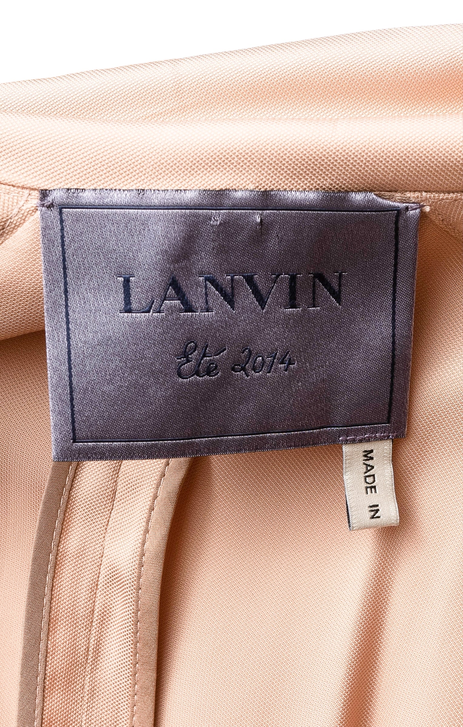 LANVIN (RARE) Coat Size: FR 38 / Comparable to US 4-6