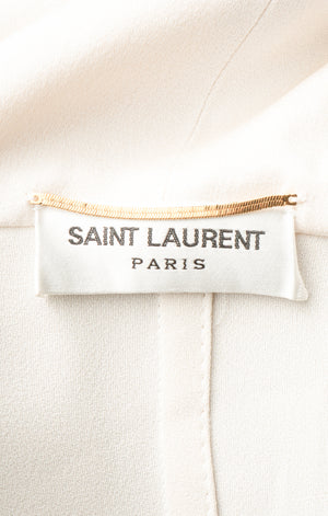 SAINT LAURENT (NEW) with tags Set Size: Top - FR 36 / Comparable to US 2-4 Pants - No size tags, pants altered to US 25/0
