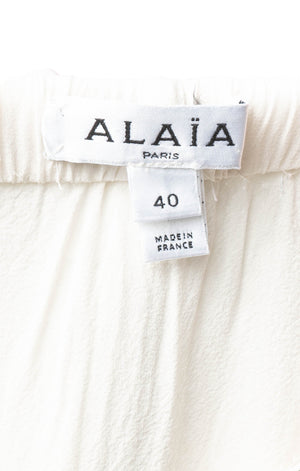 ALAÏA (RARE & NEW) with tags Set Size: Top - FR 42 but fits like XS/S Skirt - FR 40 but fits like XS/S