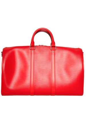 LOUIS VUITTON x SUPREME (RARE & NEW) Luggage Size: 18.625" x 8.25" x 10.75"; 4" drop handle