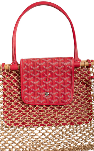 GOYARD (RARE & NEW) with tags Handbag Size: 14" x 3" x 10.5"; 7.25" drop handle