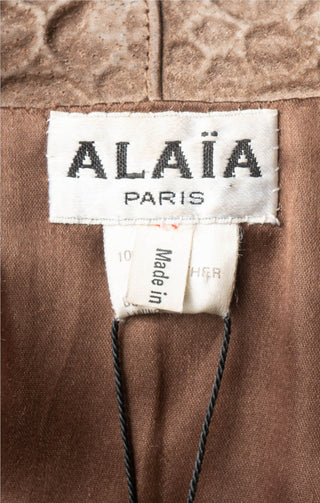 ARCHIVAL ALAÏA (RARE) Jacket Size: S