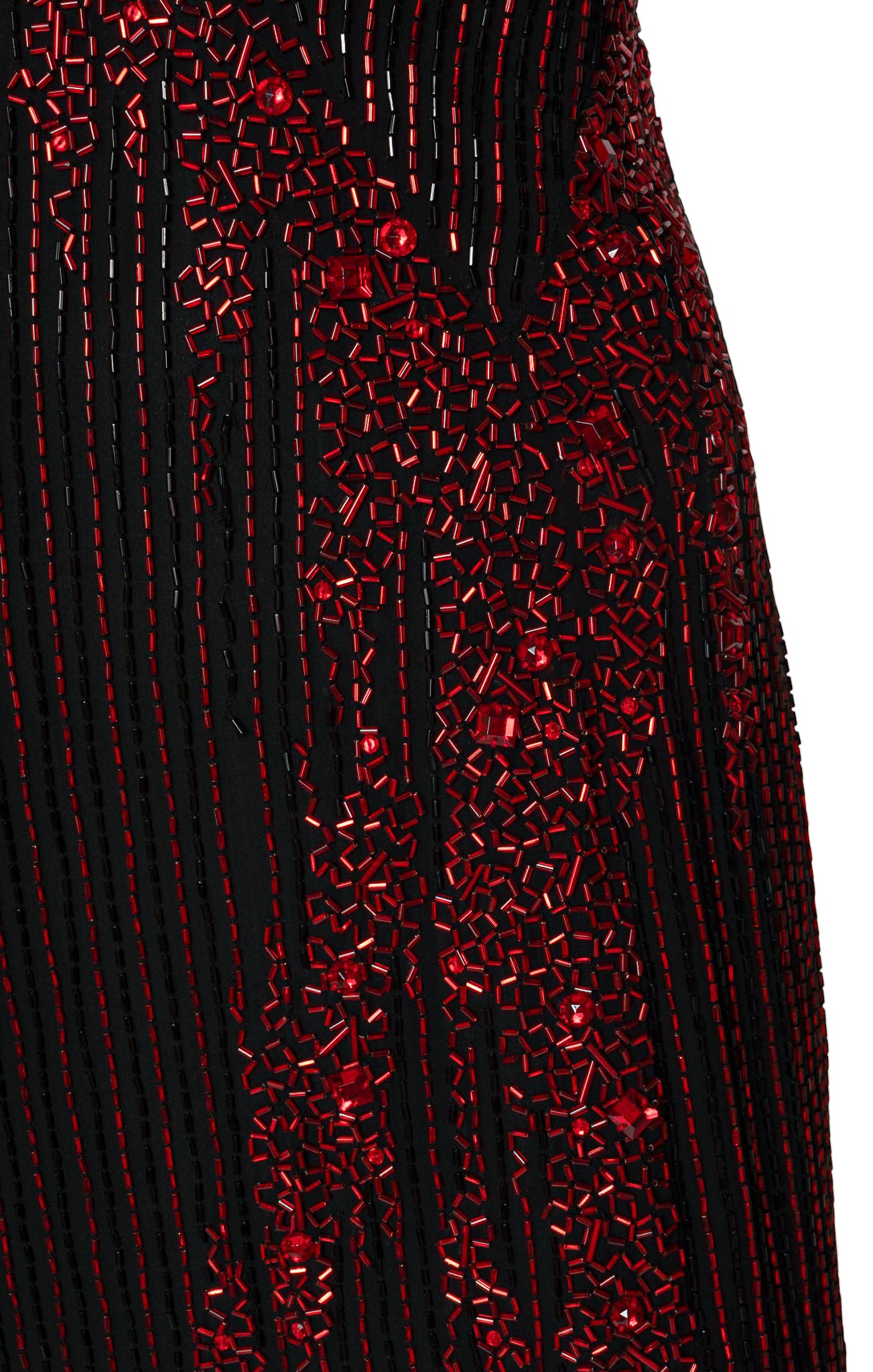 open lace back dress Vintage Bob Mackie (Rare) Dress Size: US 2