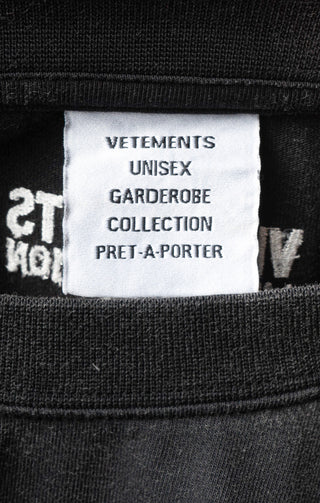 VETEMENTS (RARE) Top Size: XS