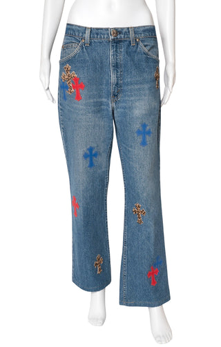 CHROME HEARTS x VINTAGE LEVI'S (RARE) Jeans Size: US 32