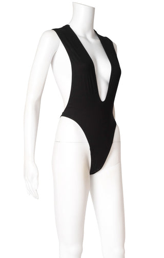 VINTAGE YVES SAINT LAURENT (RARE) Bodysuit / Swimsuit Size: XS