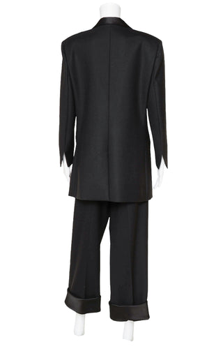 THE ROW (RARE) 3-Piece Suit Size: Jacket - US 14 Pants - US 8 Scarf - 66" x 36.5"