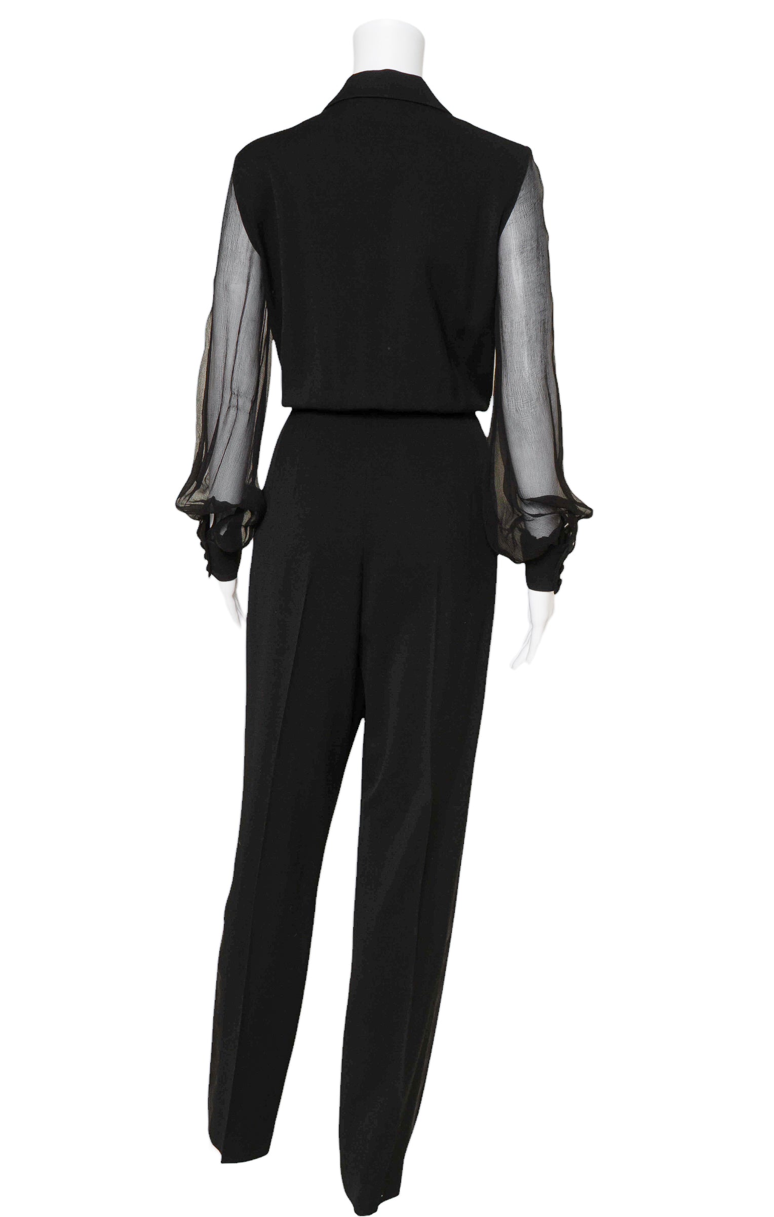 YVES SAINT LAURENT Jumpsuit Size: FR 42 / Comparable to US 8-10