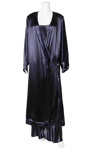 THE ROW Pajama Set Size: Robe - M/L, Top - M, Pants - L