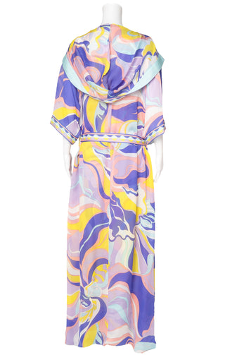 EMILIO PUCCI (RARE) Set Size: Robe - OSFM, Pants - US 10