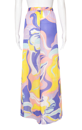 EMILIO PUCCI (RARE) Set Size: Robe - OSFM, Pants - US 10