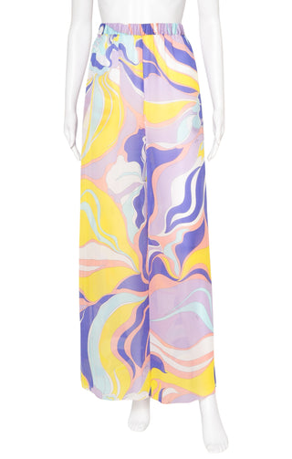 EMILIO PUCCI (RARE) Set Size: Robe - OSFM, Pants - US 10