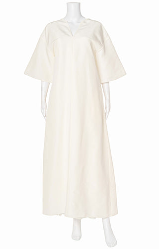 The Row - Women's Mia Dress in Silk - Off White