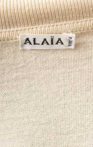 VINTAGE ALAÏA (RARE) Bodysuit Size: S