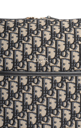 DIOR Changing Bag Size: 13" x 5.5" x 11.5"; 21.5" strap