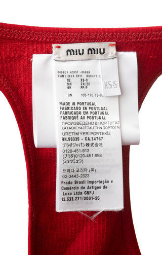 MIU MIU Set Size: XS/S