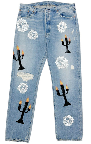 DENIM TEARS x VIRGIL ABLOH (RARE) Jeans Size: 2XL