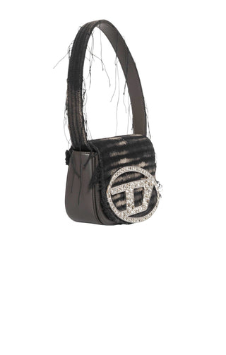 DIESEL Handbag Size: 8" x 2" x 4.5"; 8" drop handle