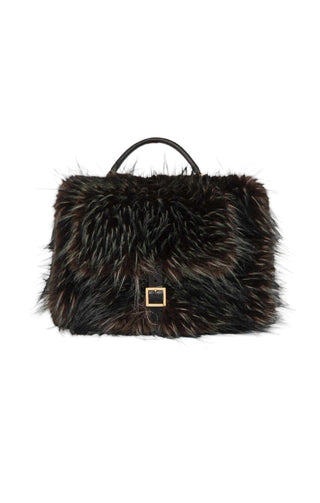 SACAI Handbag Size: 12" x 4" x 8"; 2.5" drop handle