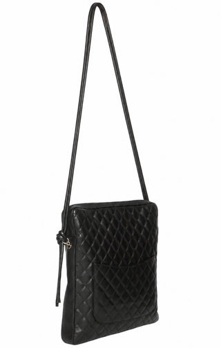 CHANEL (RARE) Messenger Bag Size: 12.25" x 1.25" x 13.25"; 19.25" strap