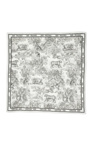 CHRISTIAN DIOR Scarf Size: 53" x 52"