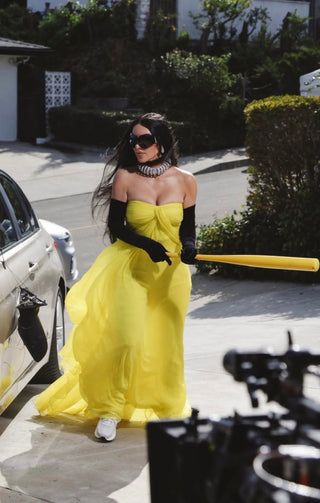 VALENTINO (RARE) Dress & Gloves Set Size: See Description