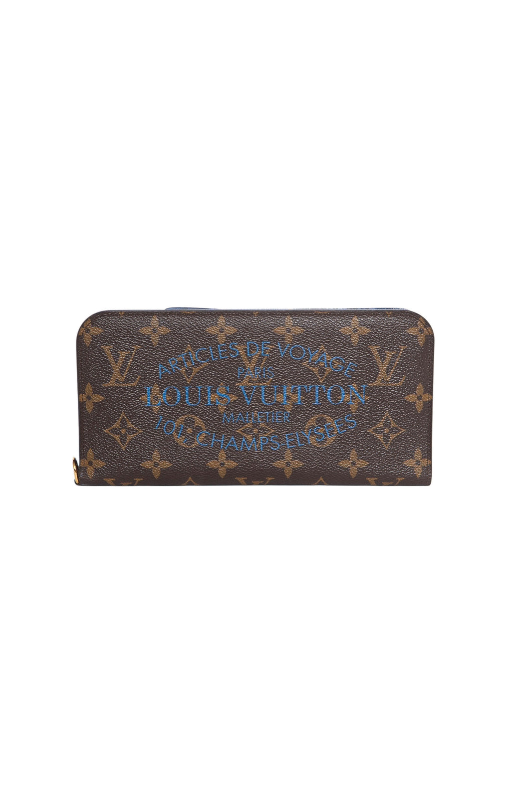 LOUIS VUITTON (RARE) Wallet Size: 8.375" x 0.75" x 4.25"