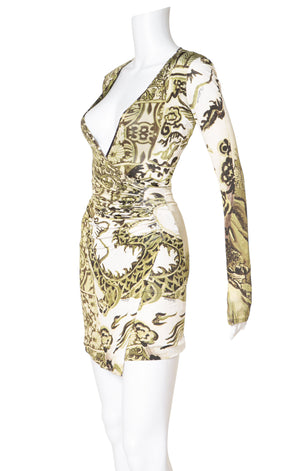 VINTAGE ROBERTO CAVALLI (RARE) Dress Size: IT 40 / Comparable to US 2