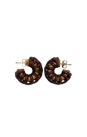 BOTTEGA VENETA Earrings Size: 1" x 1"
