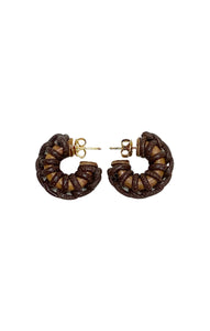 BOTTEGA VENETA Earrings Size: 1" x 1"