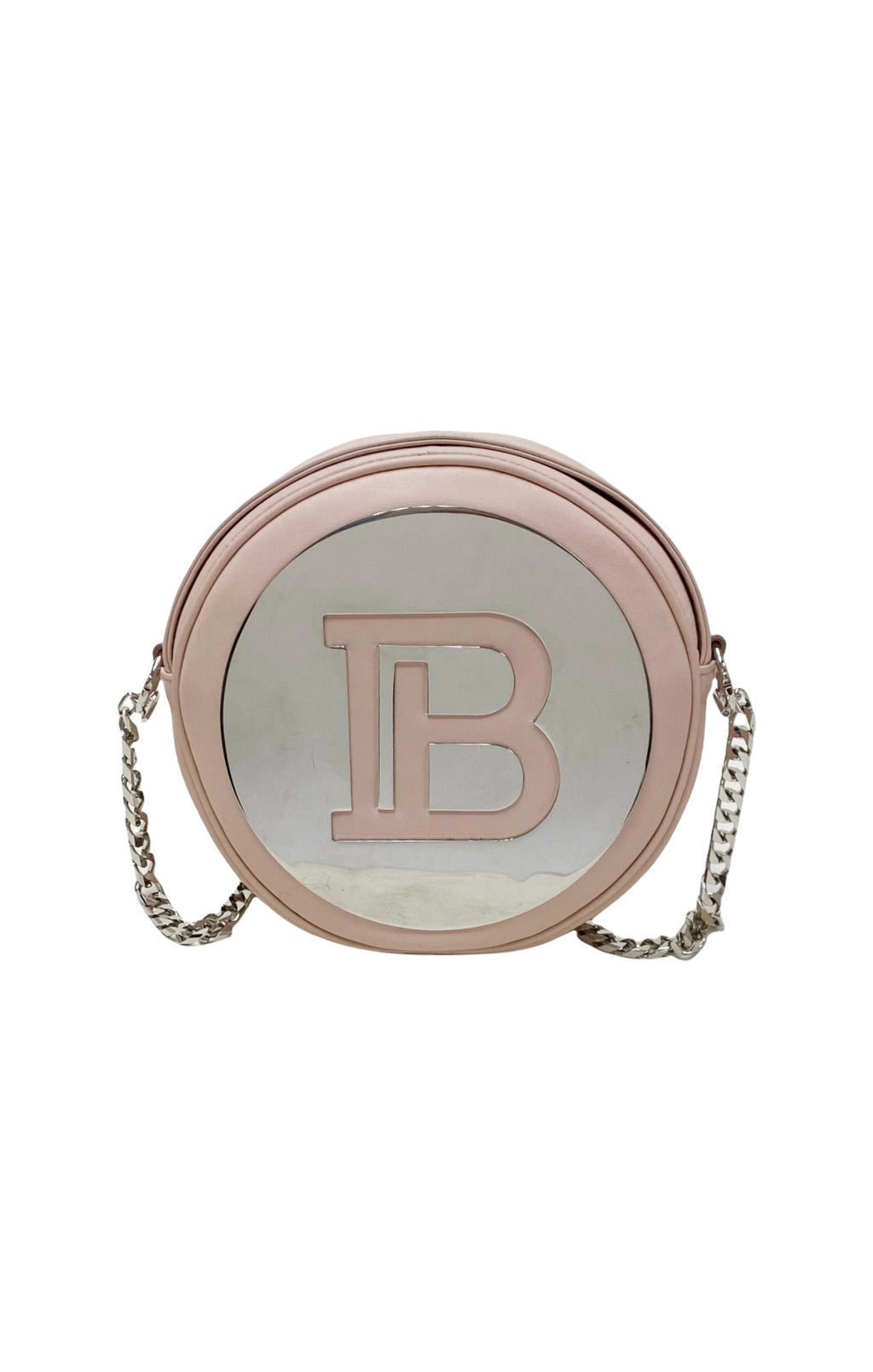 BALMAIN (RARE) Bag Size: 6.75" x 1.25" x 6.74"; 20" strap