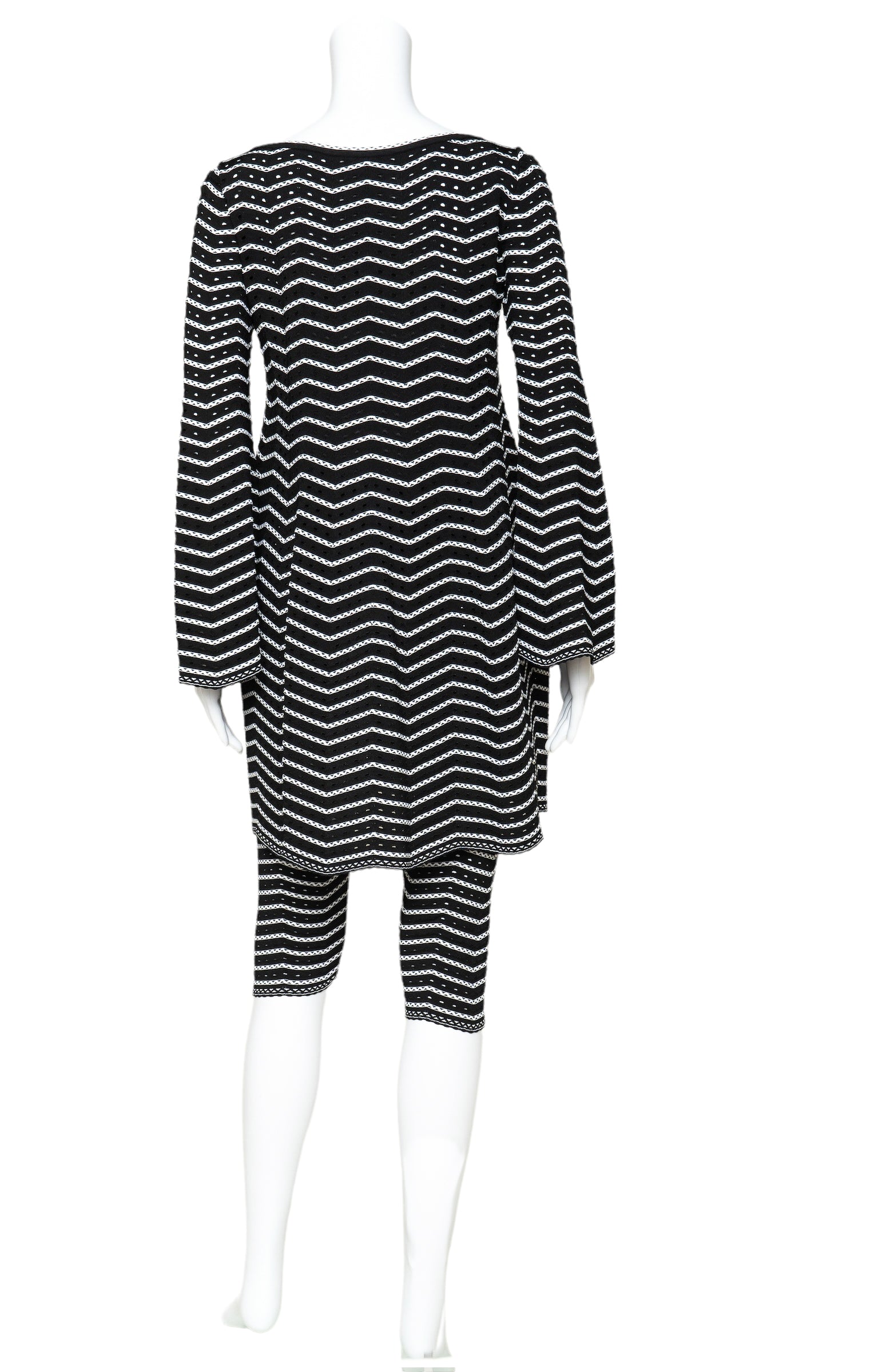 ALAÏA (RARE) Set Size: Tunic / Dress - No size tags, fits like S Bottoms - IT 40 / Comparable to US 2-4