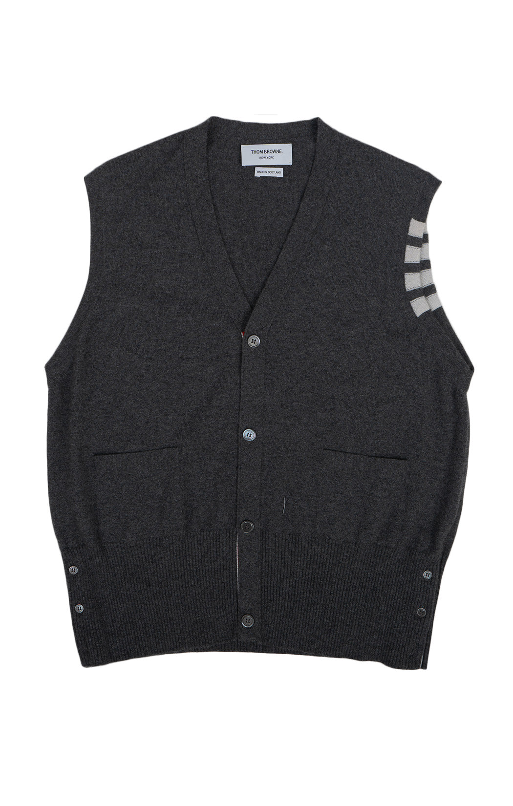 THOM BROWNE Vest Size: 7 (comparable to XXL)